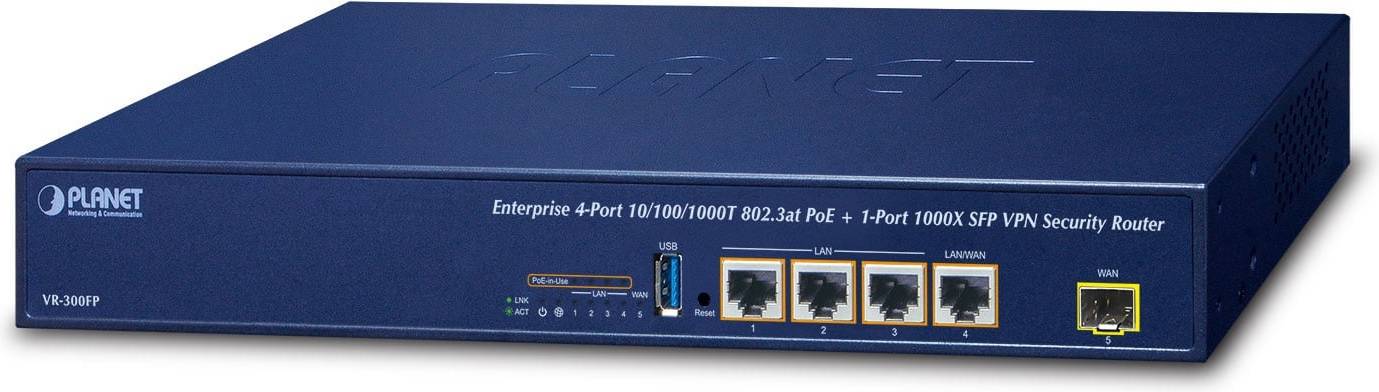 Planet Enterprise 4-Port Wireless Router VR-300FP