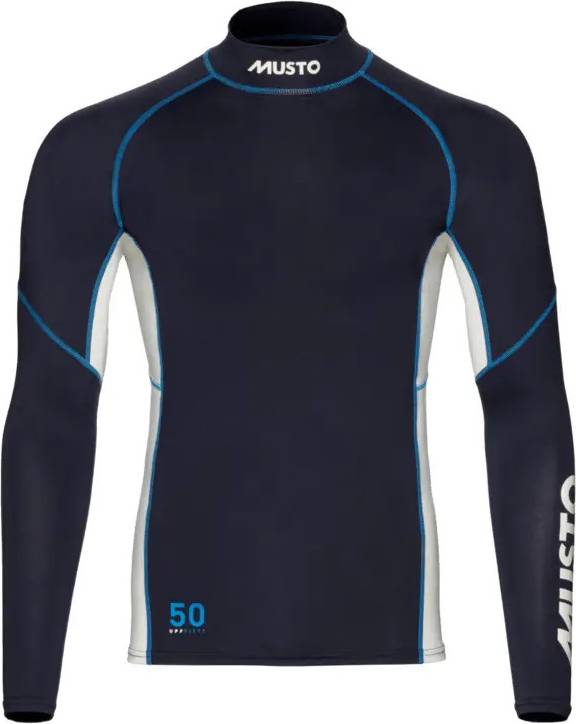 Musto LS Rash Guard 597 Navy White