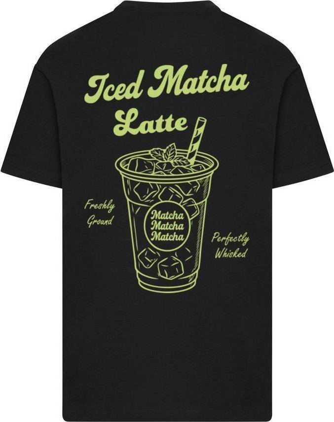 Matcha Merchcode Iced Matcha Latte Tee - Schwarz