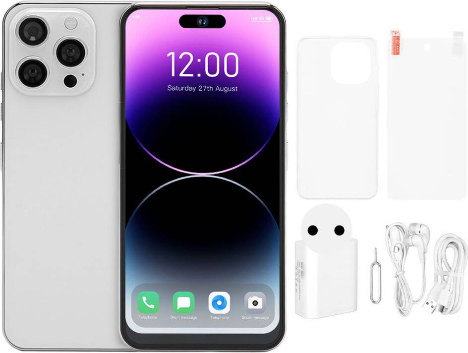 Android Smartphone with HD Display - Silver