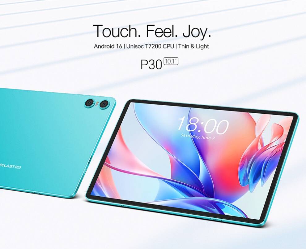 P30 New Tablet Android 16 10.1-Inch IPS