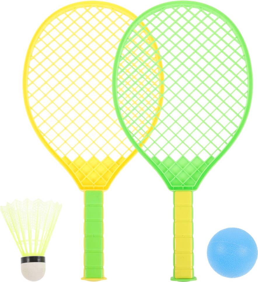 Badminton set Kids Badminton Set Assorted Color Plastic Rackets