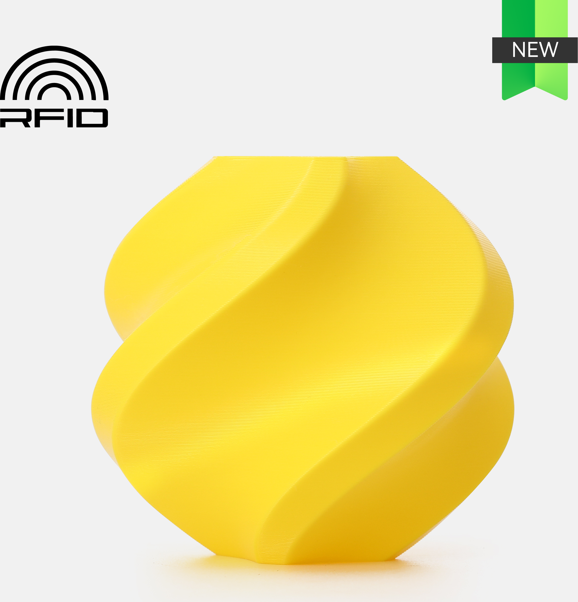 Bambu lab PETG Basic Yellow Refill