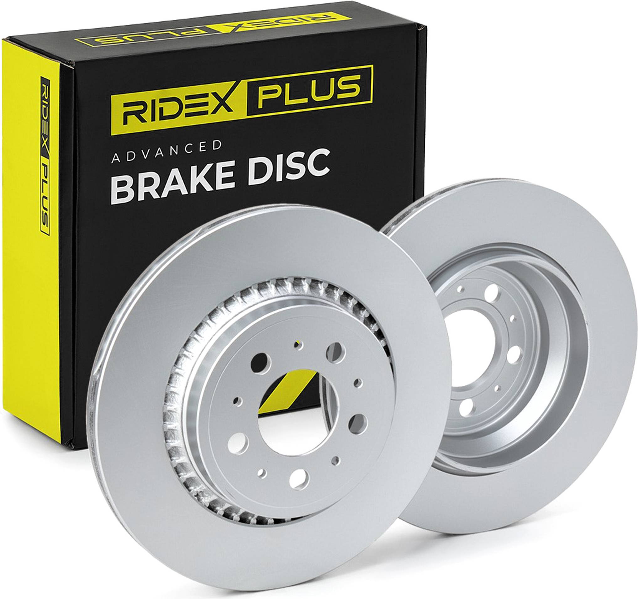 Ridex Plus 82B0190P Brake Disc Rear Axle