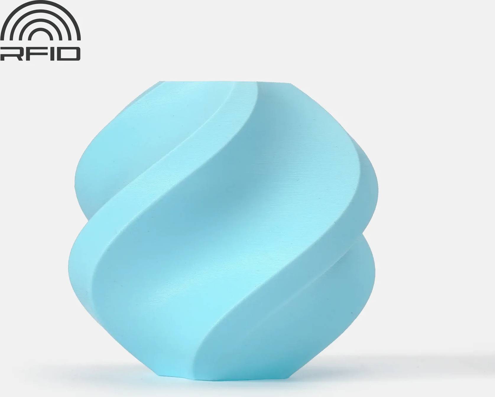 Bambu lab PLA Matte Ice Blue Refill