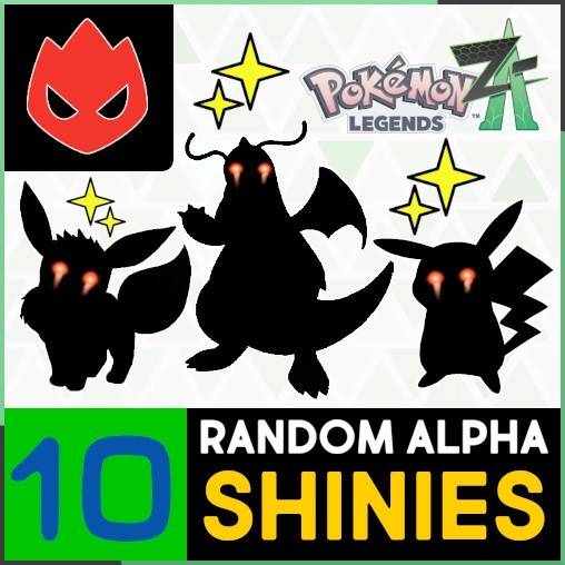 Pokemon 3ds games Random Alpha Shiny Pokemon With Items