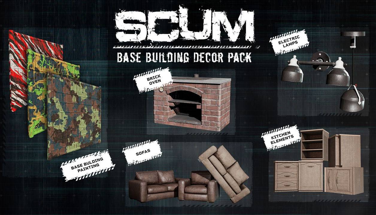 Scum Base Building Decor Pack