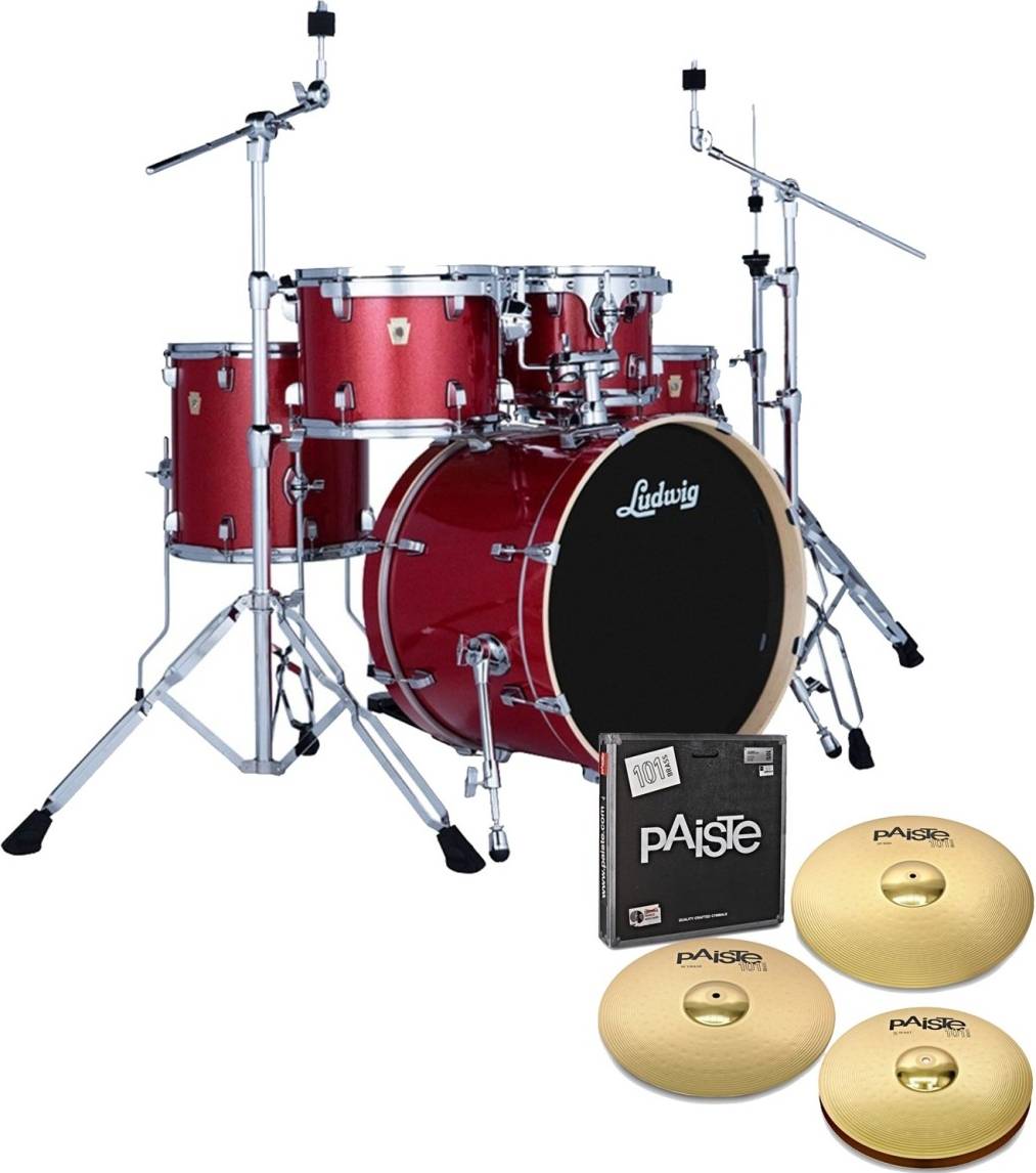 Ludwig Evolution 20 Inch Complete Drum Kit