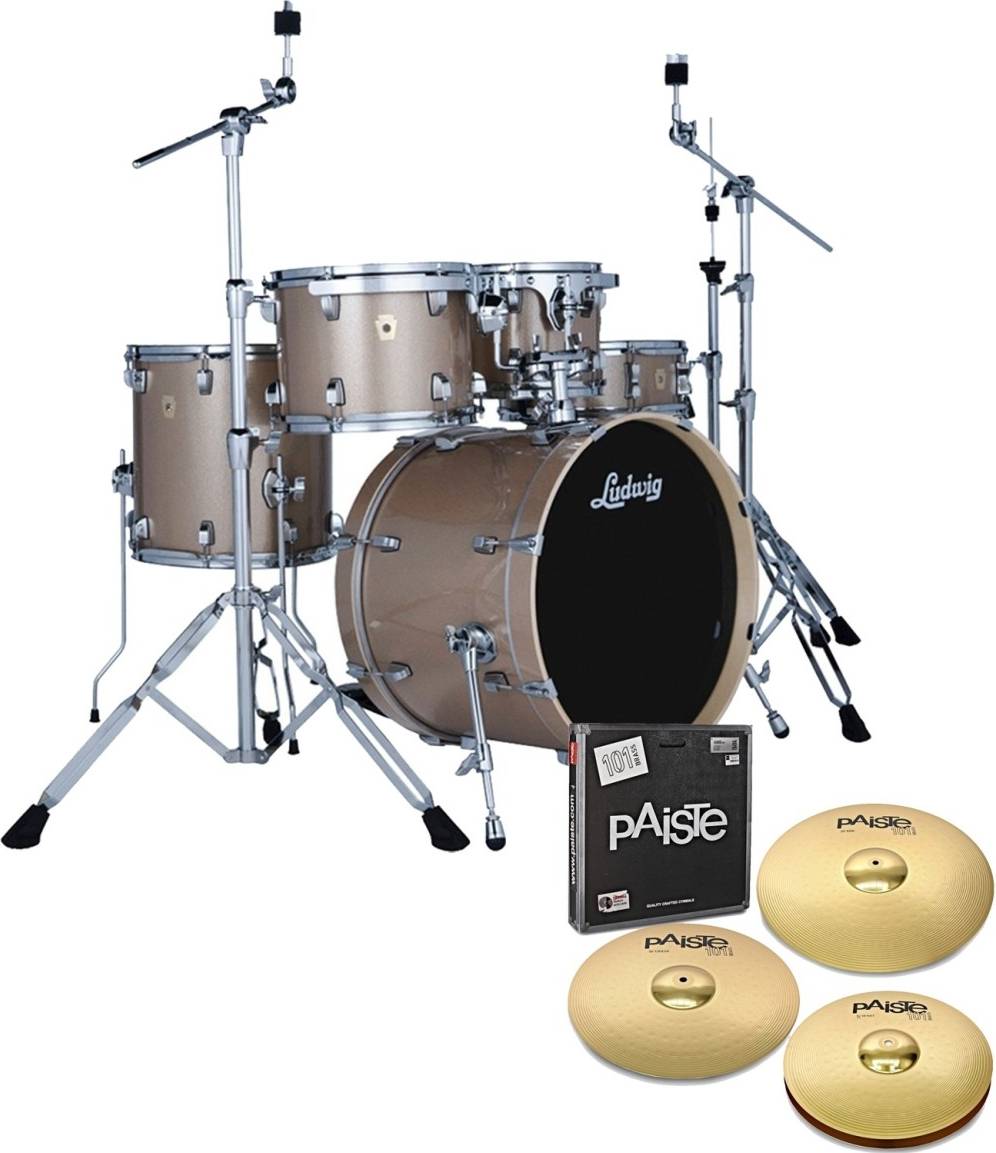 Ludwig Evolution 20 Inch Complete Drum Kit