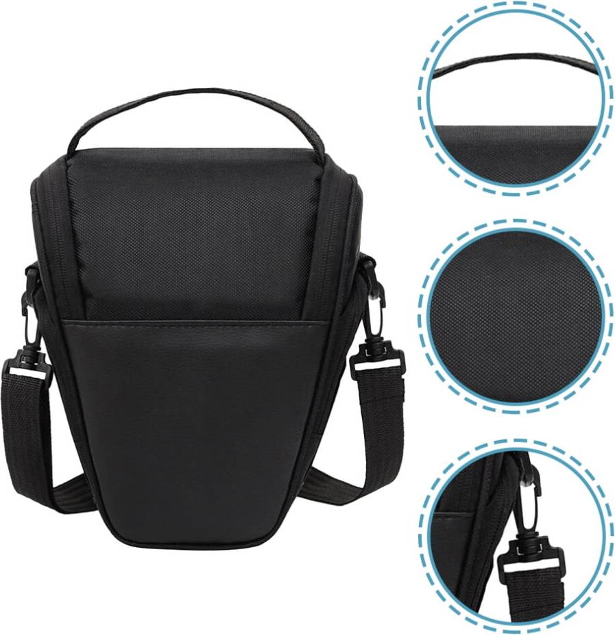 Portable Camera Case Black Polyester