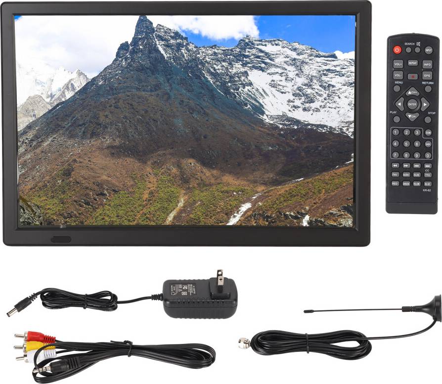 Portable Digital TV 16 Inch LED Screen