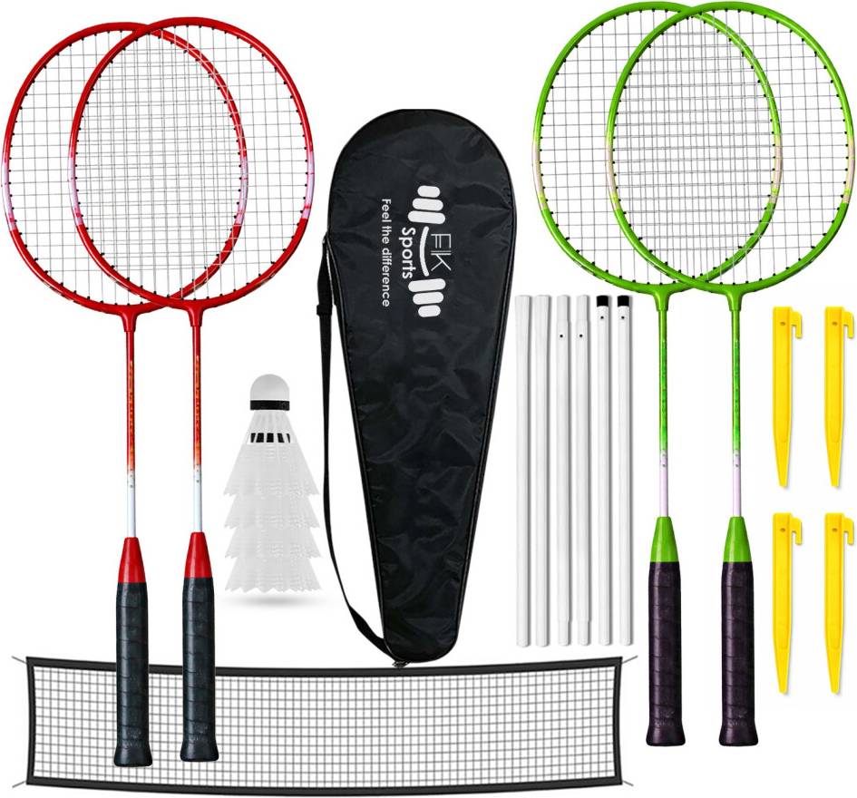 Badminton Set 4 Player Rackets