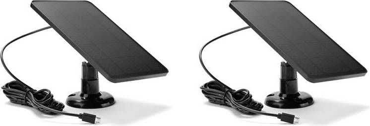Kepptory 2X 4W 5V Solar Panel Security Camera