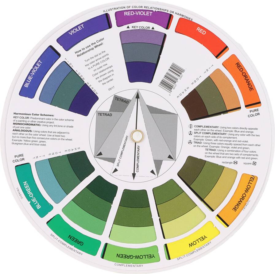 Color Mixing Guide Multi-Layer Design