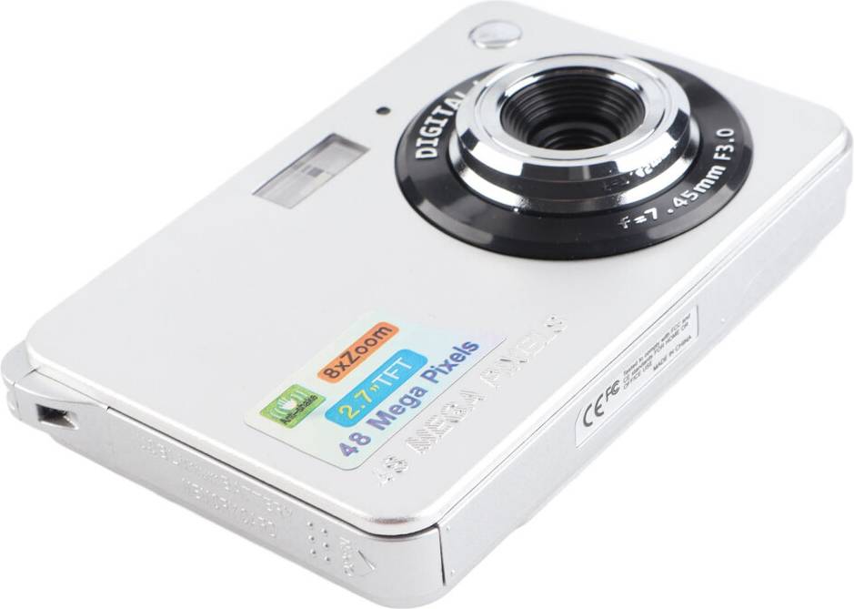 Vlog Ready Digital Camera 48MP Compact