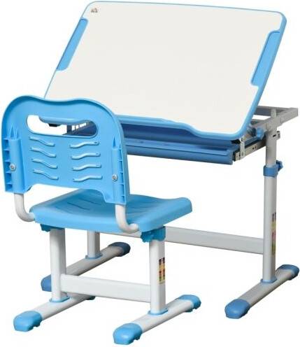 Desk and chair set Homcom Children's Study Desk Chair Set