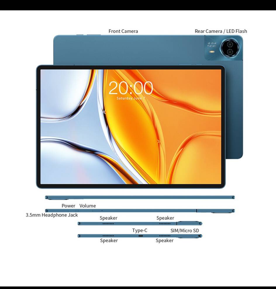 T70 Tablet 14-Inch 1920 x 1200 Display