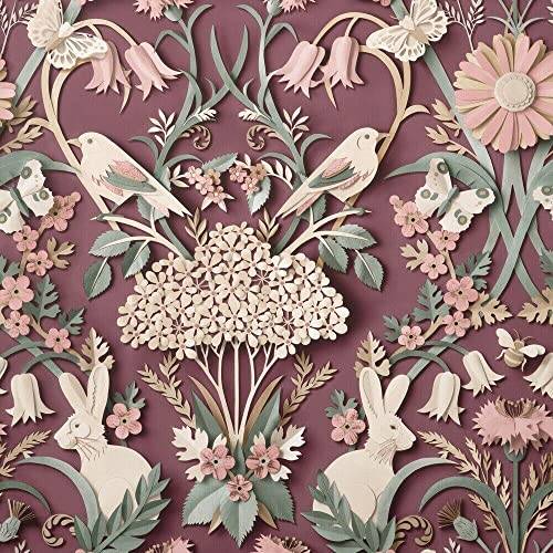 YöL Full Roll Fine Decor Rabbit Butterfly Paste