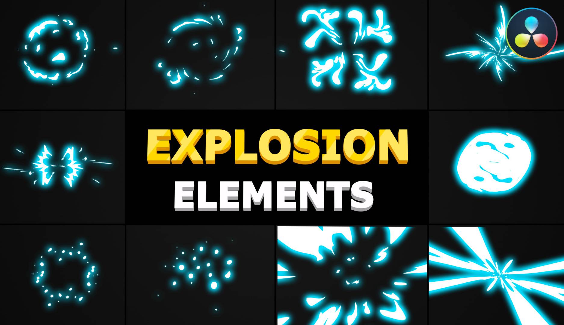 Davinci resolve Explosion Elements Davinci Resolve