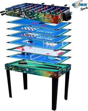 Multi games table Solex 12 In 1 Multi-Function Games Table