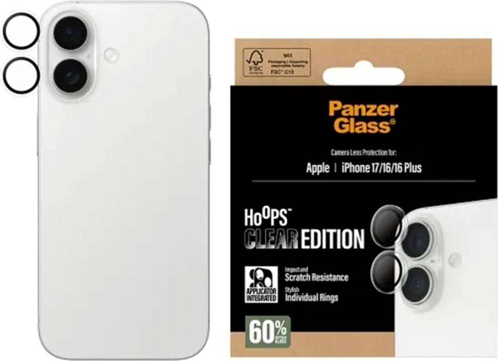 Transparent Camera Lens Protector iPhone 17