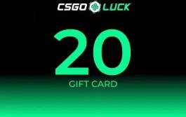 CSGOluck 20 Balance Gift Card Key
