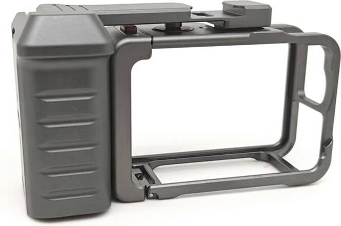 Action 6 Vlog Grip Mount Metal Rabbit Cage