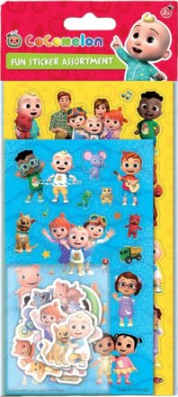 CoComelon Fun Sticker Assortment Pack
