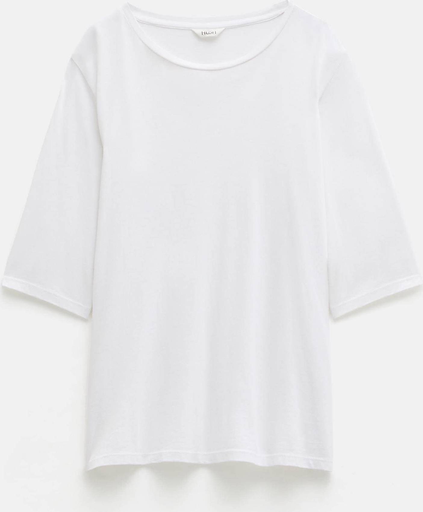 White Reece Drapey T-Shirt