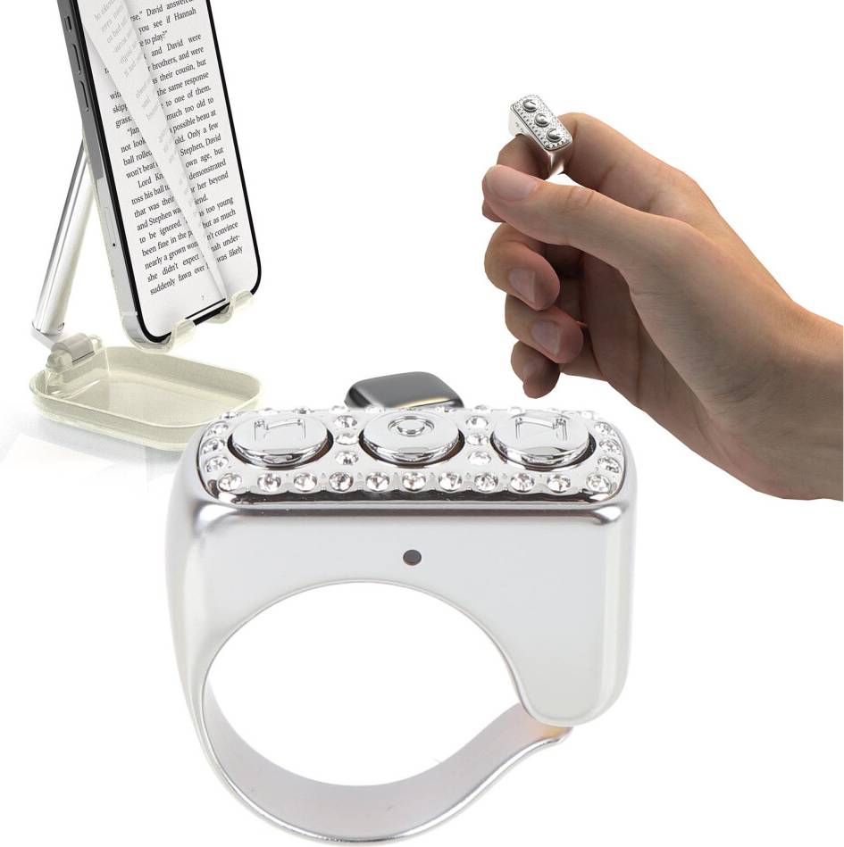 Bluetooth Scrolling Ring 10m Camera Shutter