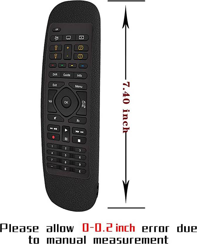 Harmony companion Shockproof Washable Silicone Remote Control Case