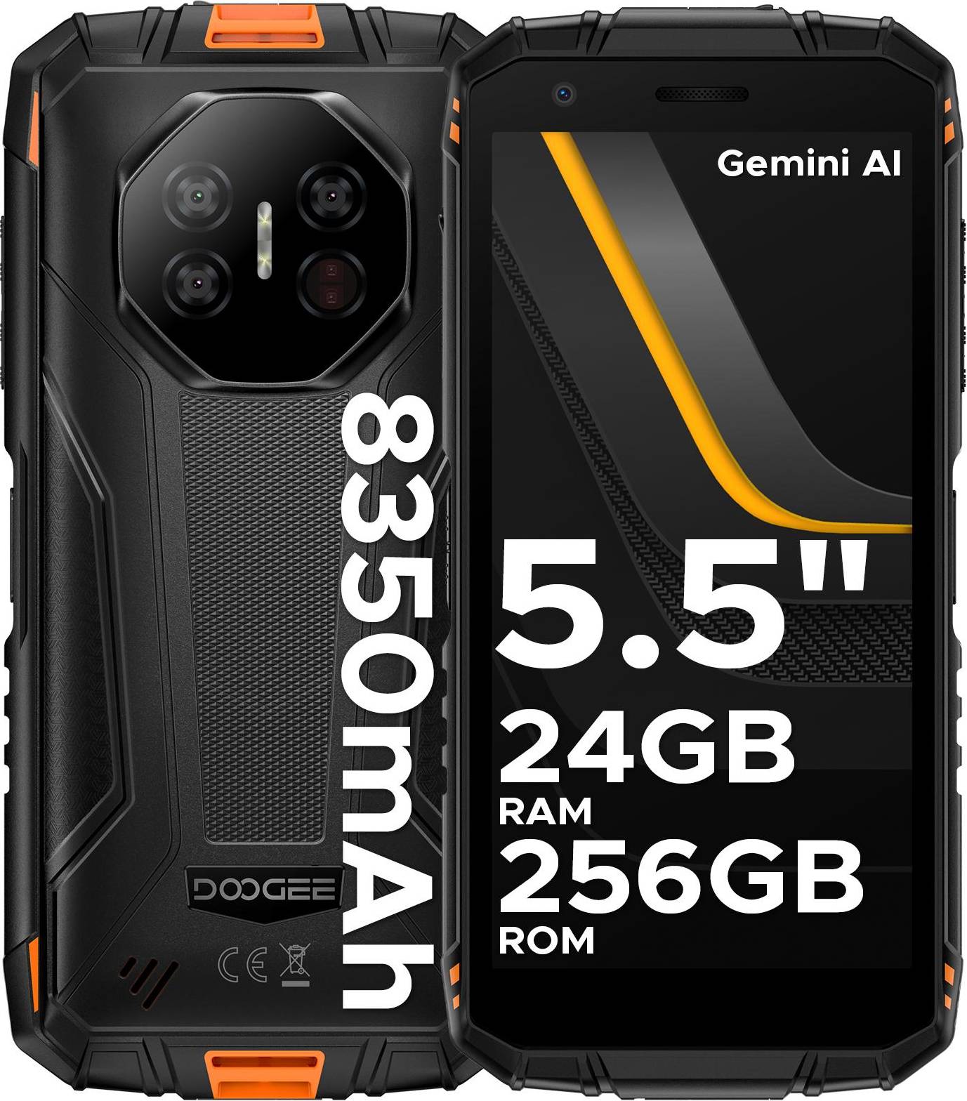 Fire 3 Ultra Rugged Smartphone 8350mAh