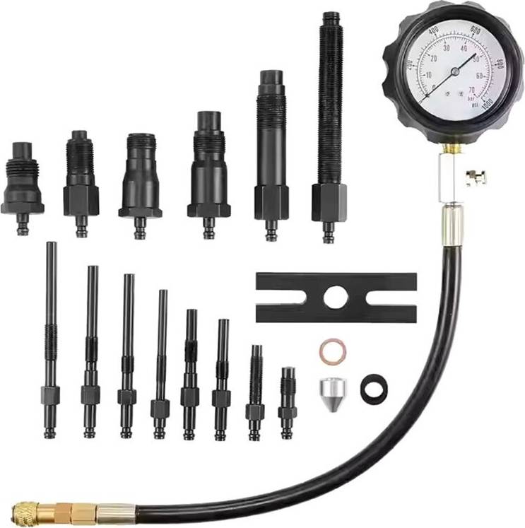 TU15B Professional Engine Compression Tester Kit