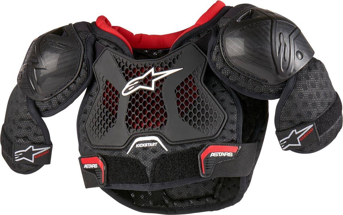 Alpinestars Bionic Action Kickstart Junior Sort Rød