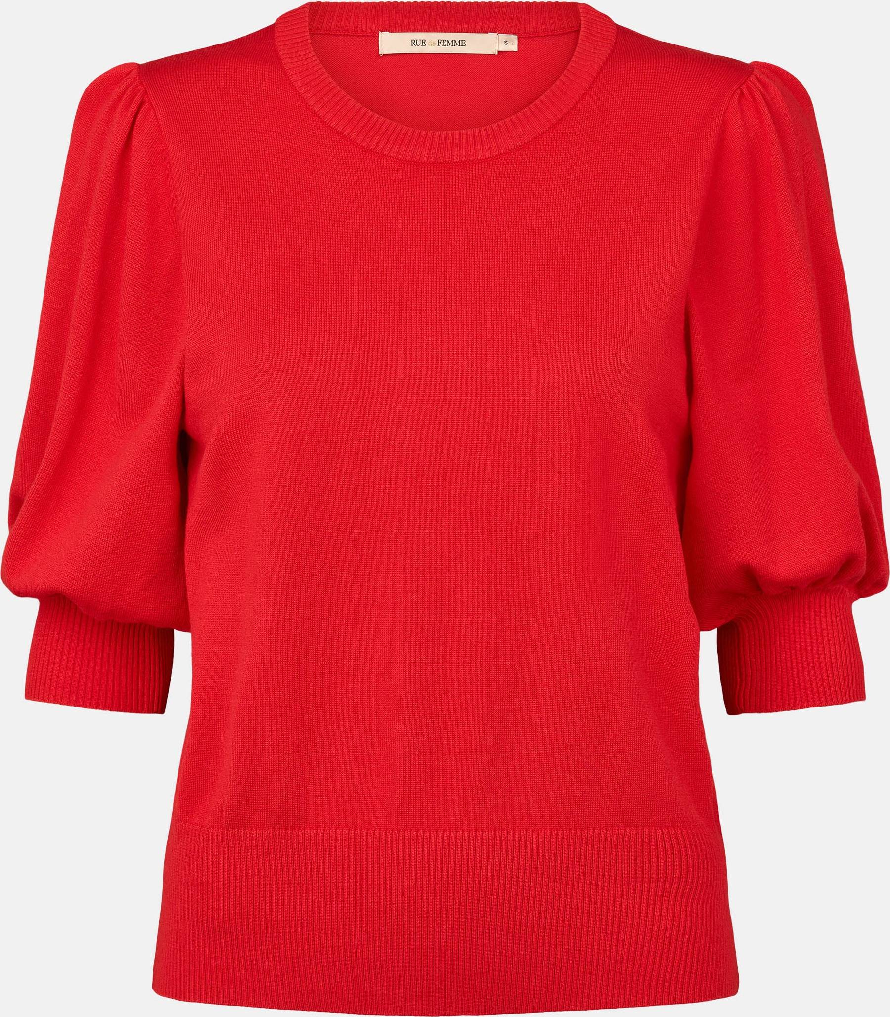 Trui Met Ronde Hals - Rood