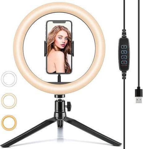 Led ring light Ultimaxx 10' RGB Color Changing LED Ring Light