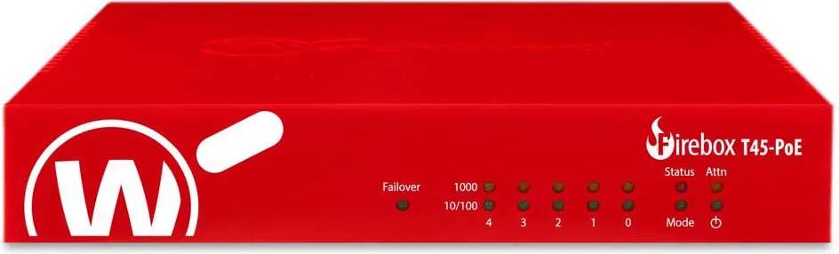 WatchGuard Firebox T45-Poe 3 Yr Firewall Router