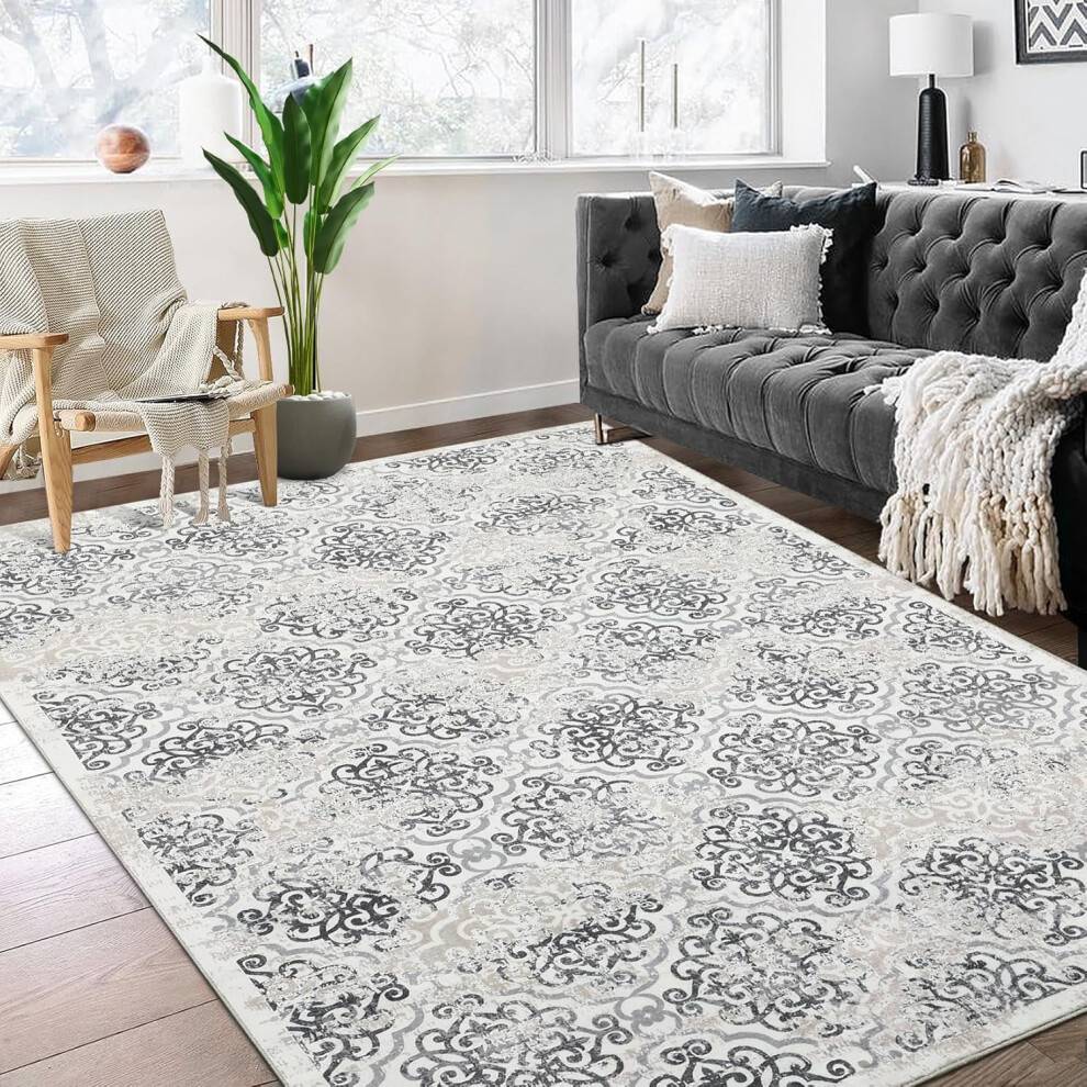 Large washable rugs Large Washable Low Pile Area Rug 8x10