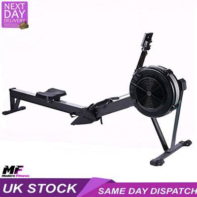 B&Q Modern Fitness Rowing Machine Folding Foldable Air Rower