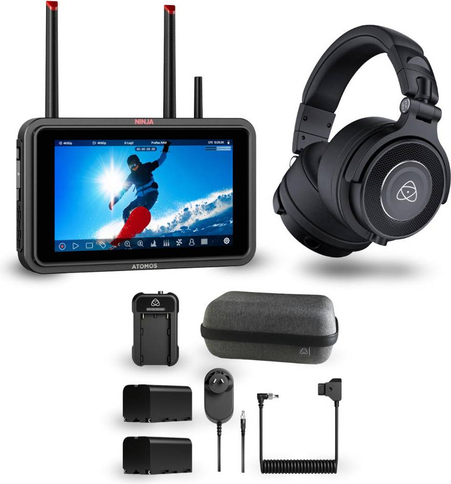 Atomos ninja v Atomos Ninja TX 5-Inch Monitor Recorder Bundle