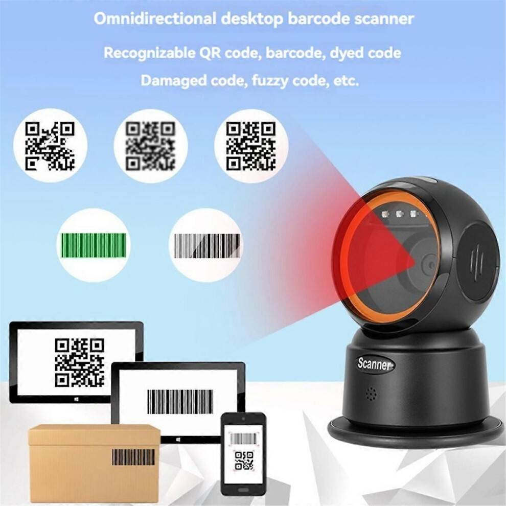 Qr barcode scanner 2D QR Barcode Scanner USB