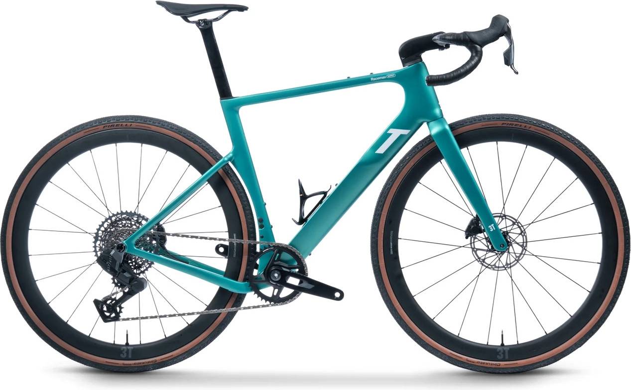 3T Racemax WPNT Rival Gravel Bike - Turquoise
