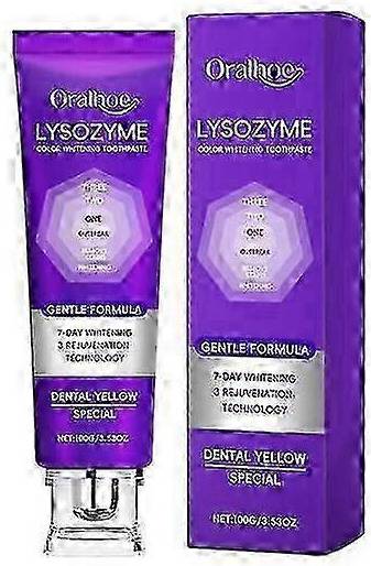 Purple Color Corrector Whitening Toothpaste