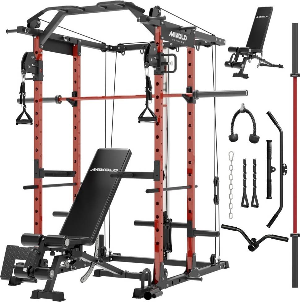 Power rack Power Rack Cage With Cable Crossover Machine