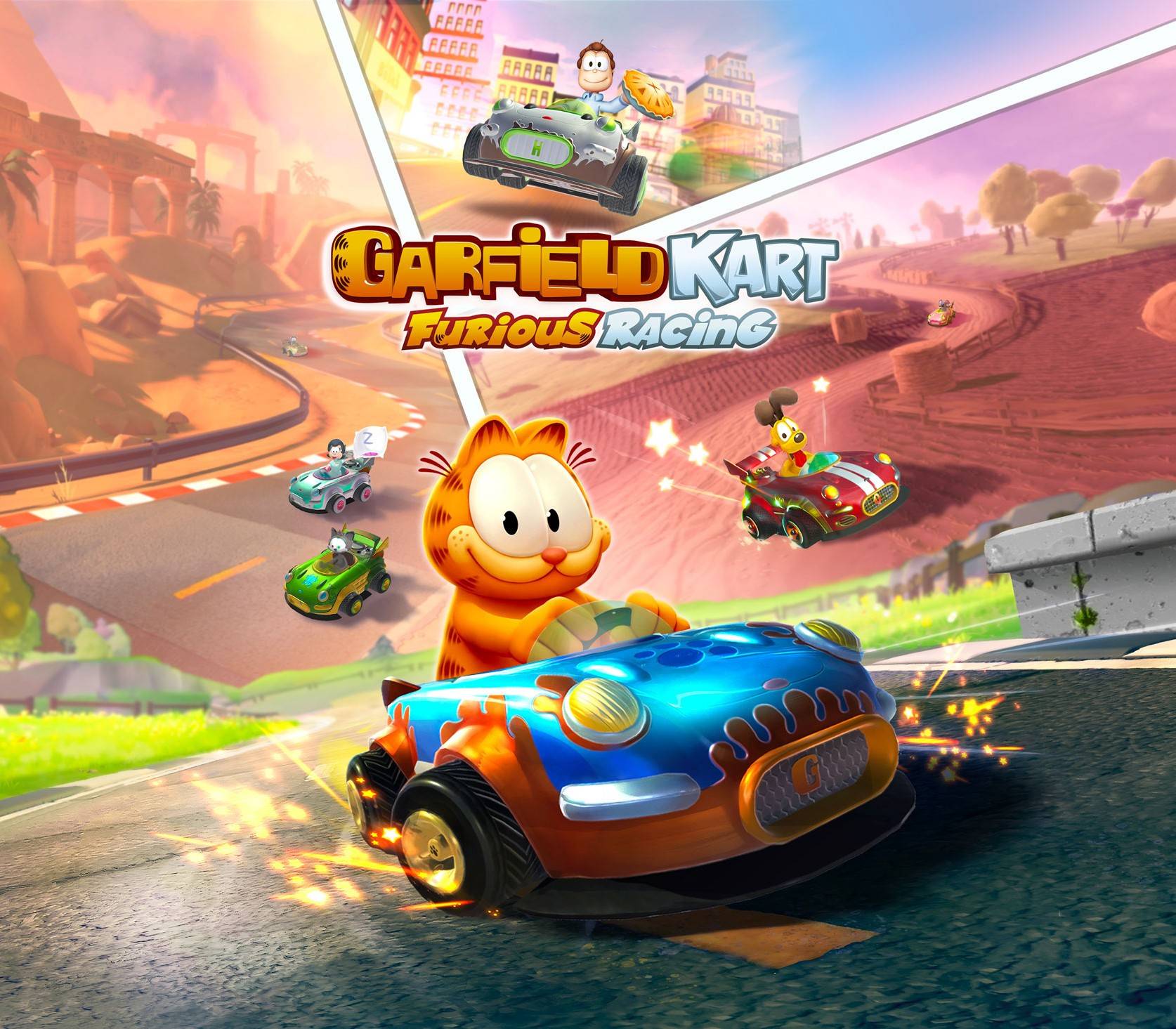Furious Racing Garfield Kart PC