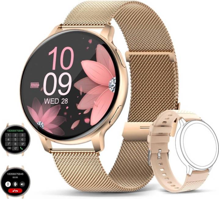 Veanxin Smartwatch 1.39 Inch Screen SpO2