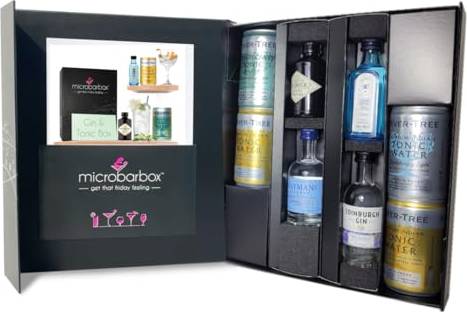 Bombay sapphire MicroBarBox Gin Tonic Gift Set