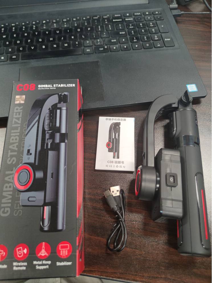 Gimbal stabilizer Extendable Gimbal Stabilizer Phone Stick