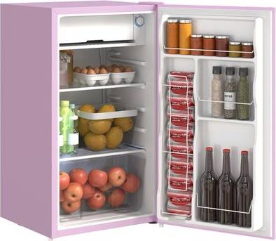 Mini freezer Homcom Mini Fridge With Freezer 3.2 Cu.ft Compact Refrigerator