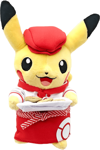 Pokemon pikachu gosedjur Pokémon Plush Pikachu Chef Red
